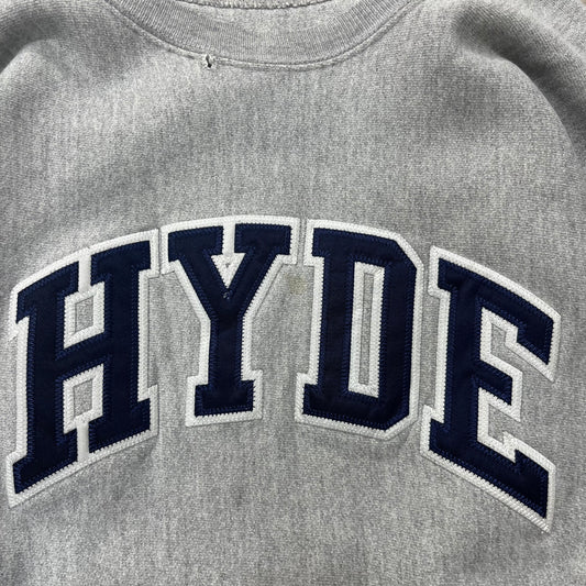 Vintage 00s Champion Reverse Weave HYDE Gray Size S