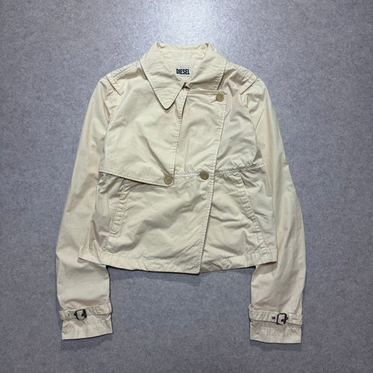 Diesel 90s Beige Long Sleeve Shirt Size XS