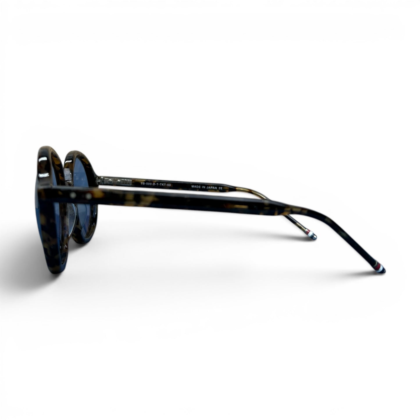 THOM BROWNE TB-500 Tortoise Round Frame Size ONE SIZE