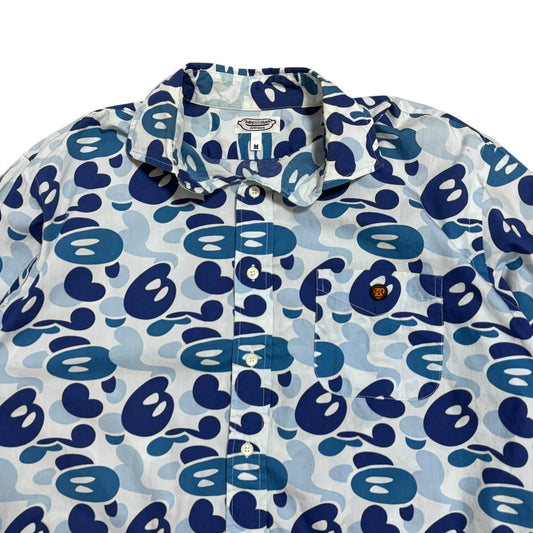 Bape A BATHING APE Babymilo Camo Long Sleeve Shirt Size M