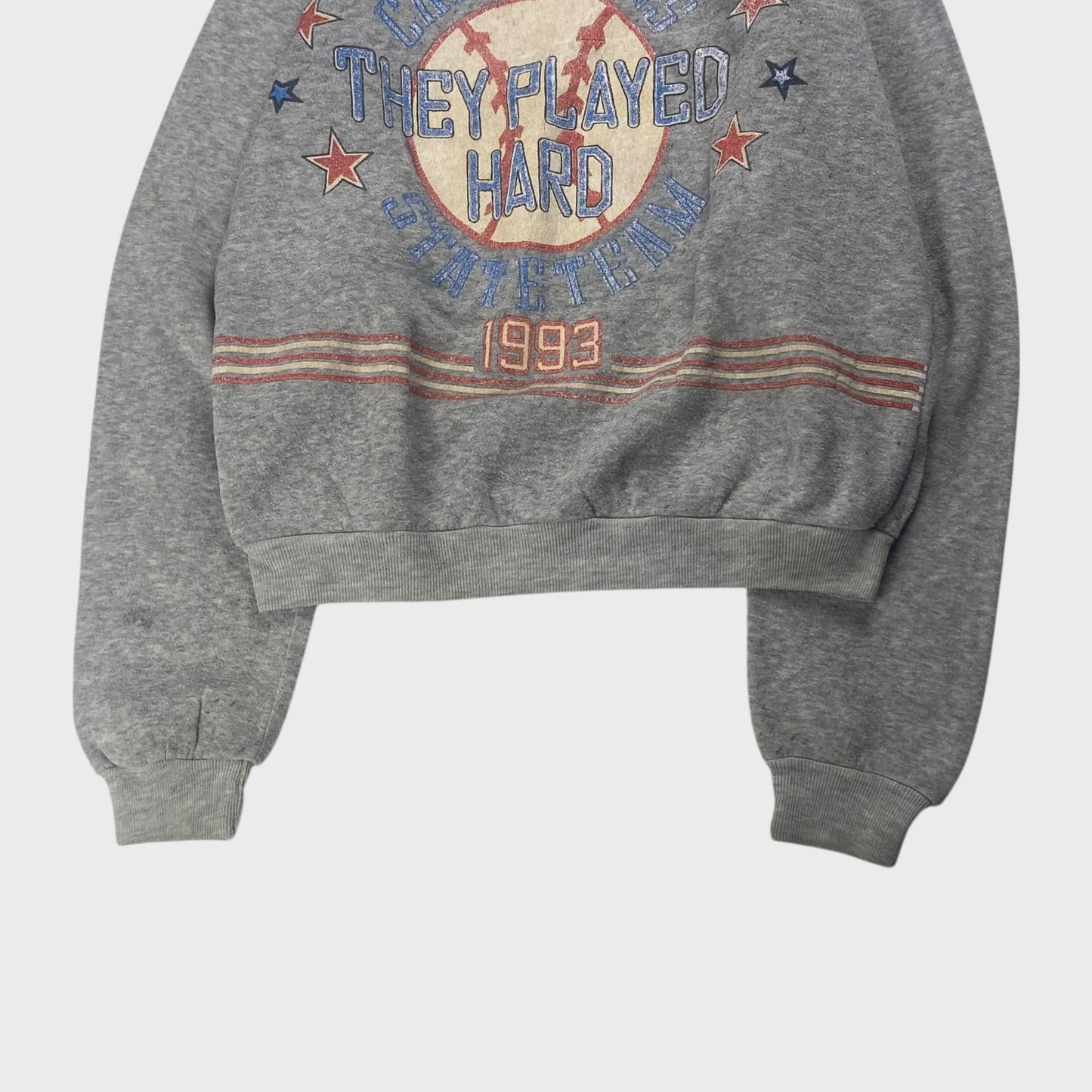 unknown 90s Sweatshirt Gray Size S