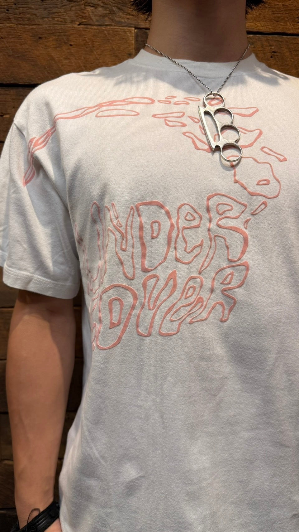 Undercover 02SS T-Shirt White Cotton Size M