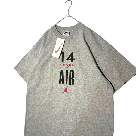 NIKE 90s Vintage 14 Year Air Jordan T-Shirt Gray Size L
