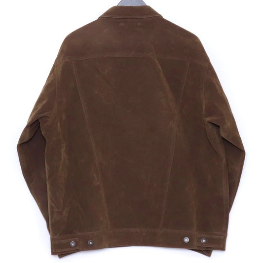 WTAPS 24AW JC Jacket Synthetic Suede Brown Size 03