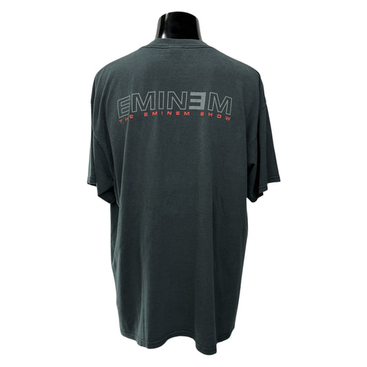 EMINEM 00s Vintage "The Eminem Show" Graphic T-Shirt Size XL