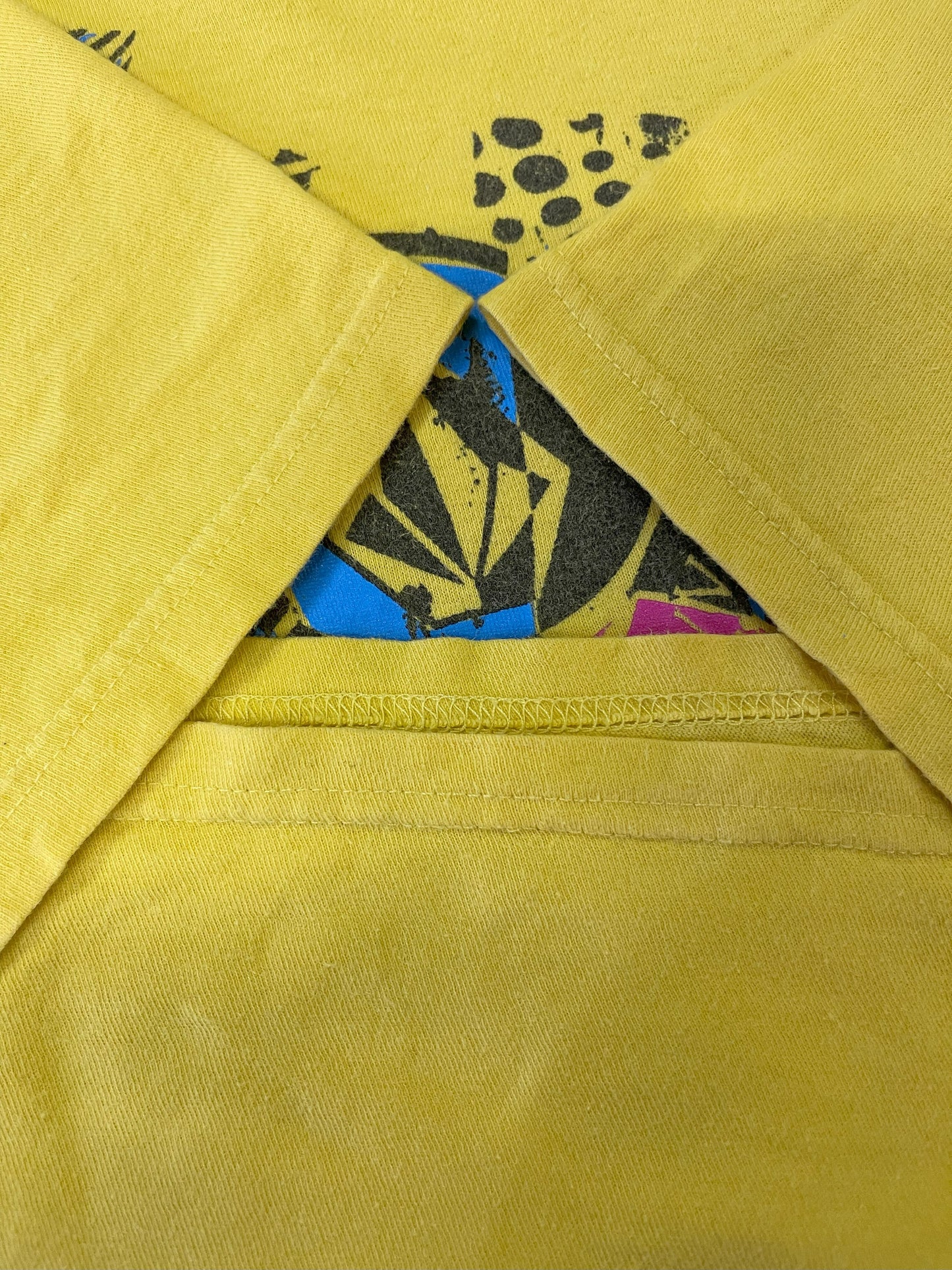 Volcom Graphic T-Shirt Yellow Size XL
