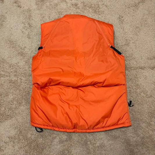 Vintage Kapital Outwear - KAPITAL ZEPHER Fishing Vest Nylon Orange Size S - Authentic Archive