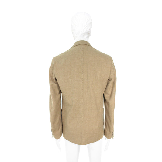A BATHING APE x NUMBER (N)INE x BAPE 2000 FW Wool Blend Coat Beige Size 2