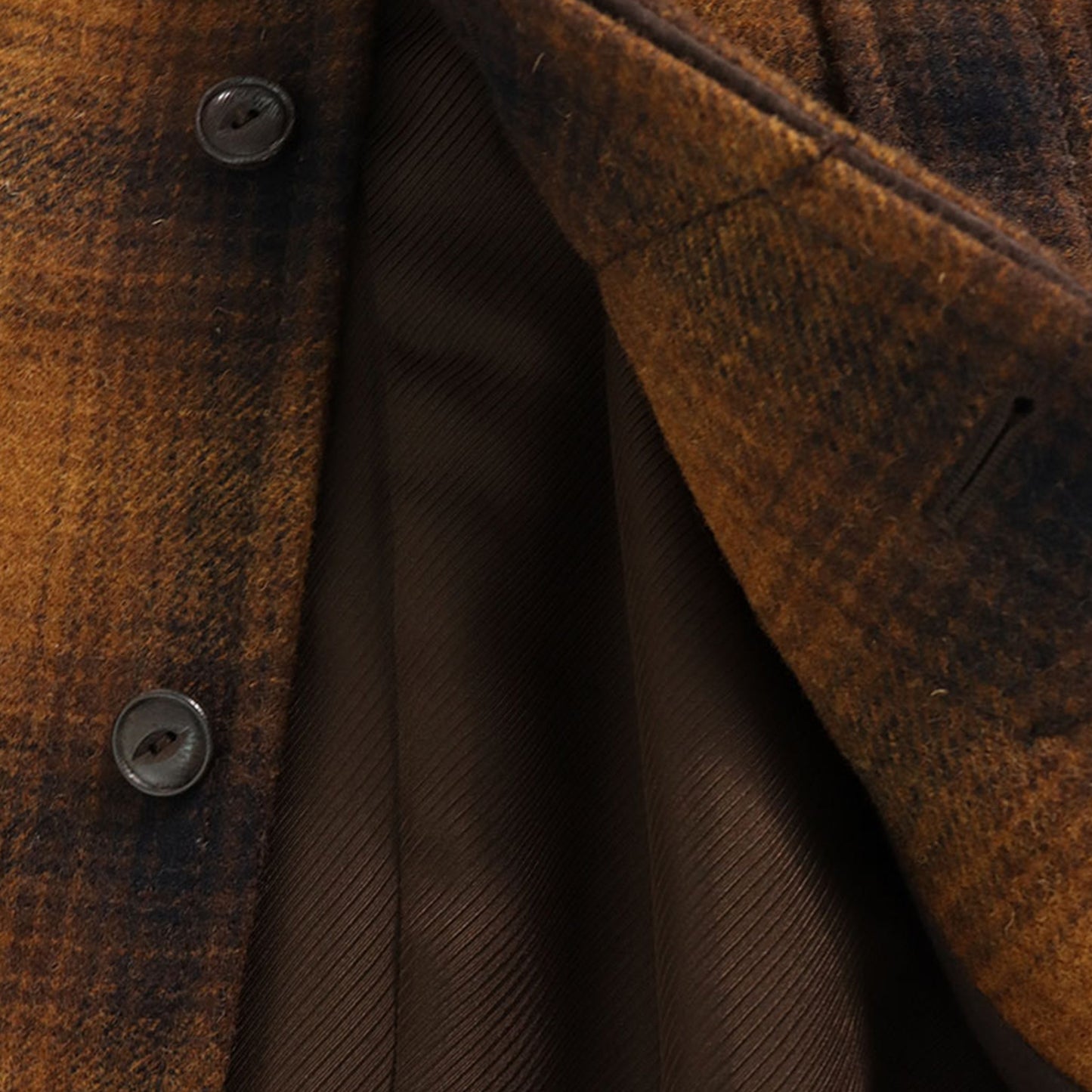 NUMBER (N)INE 2008 A/W Jacket Brown Wool Silk Size 3