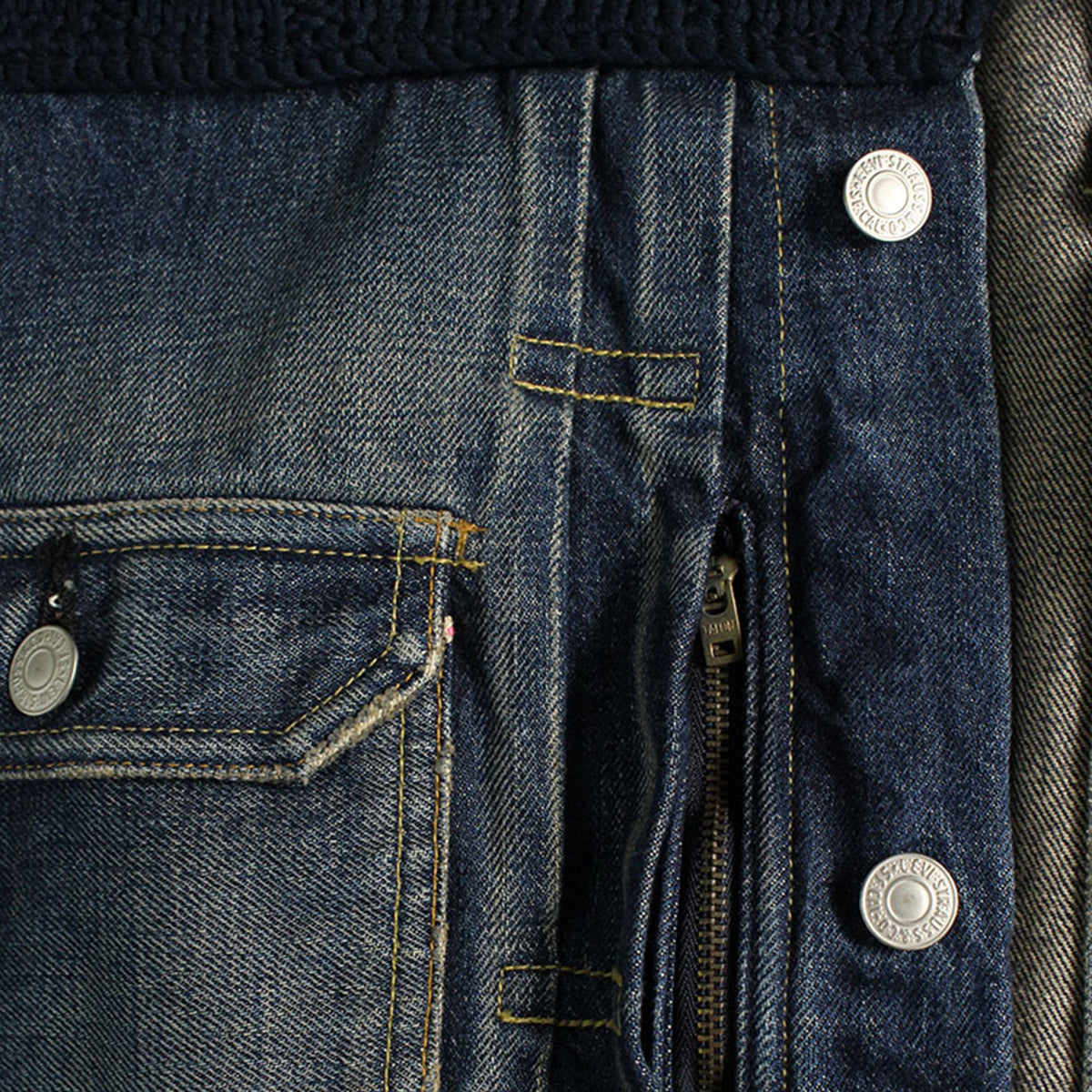Levi's Fenom 2008 Denim Jacket Indigo Navy Size M