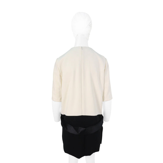 Celine CÉLINE by Phoebe Philo Rayon Silk Dress White Size 40