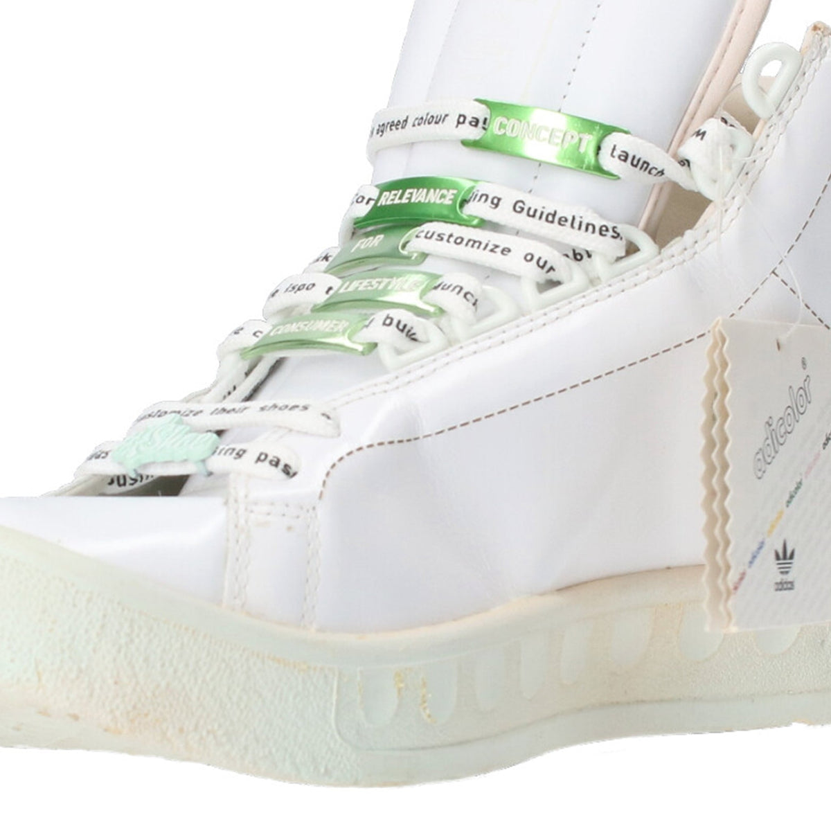 adidas x Peter Saville 2006 Green White Sneakers Size 28.5cm