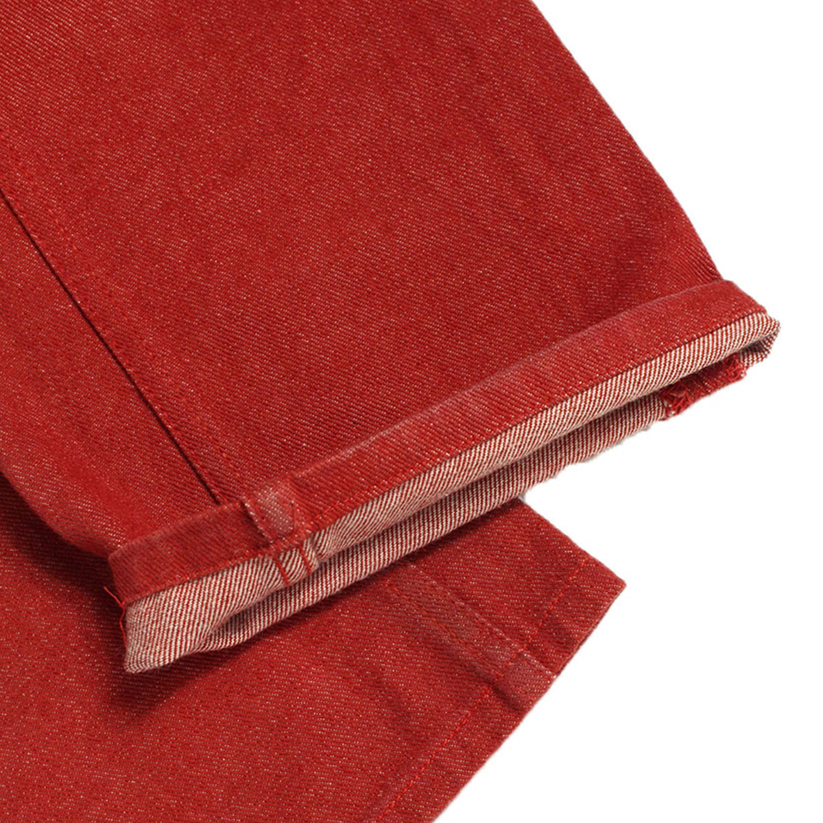 HELMUT LANG 1998 Red Denim Jeans Size 31 Inch
