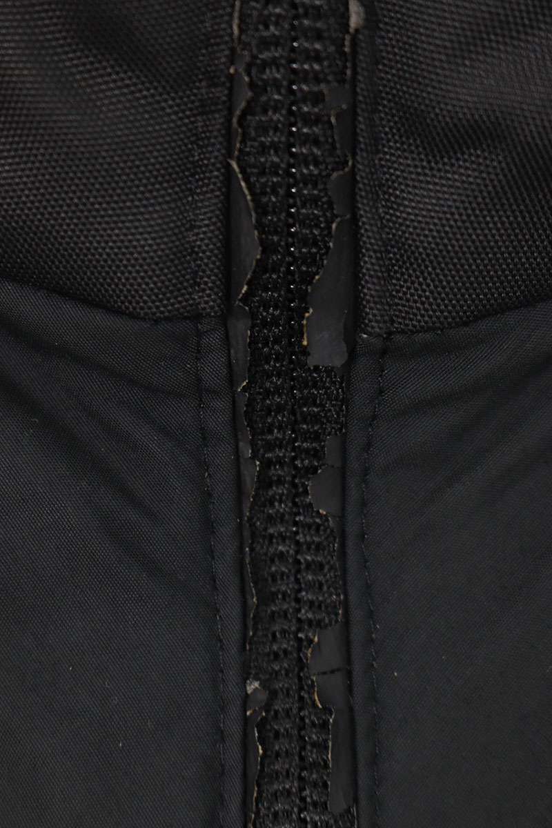 Moncler Grenoble Wool Down Jacket Black x Gray Size 0