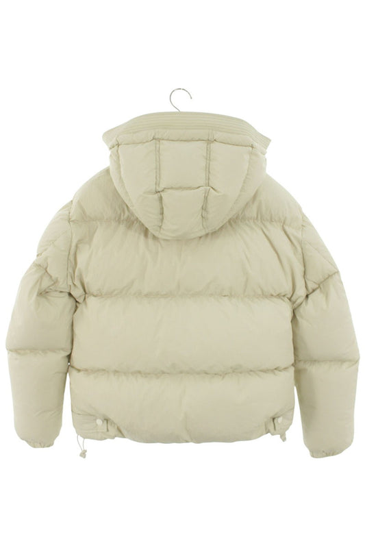 Diesel Hooded Down Jacket Beige Size L