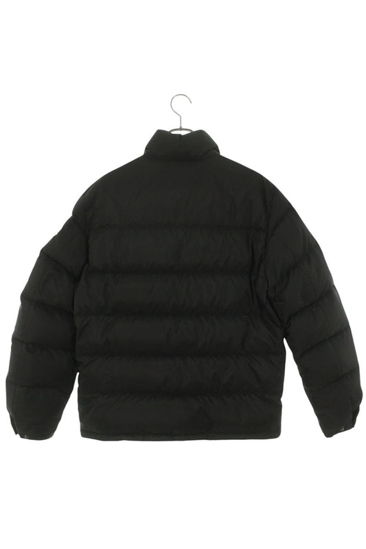 PRADA Sleeve Logo Plate Down Jacket Black Size L