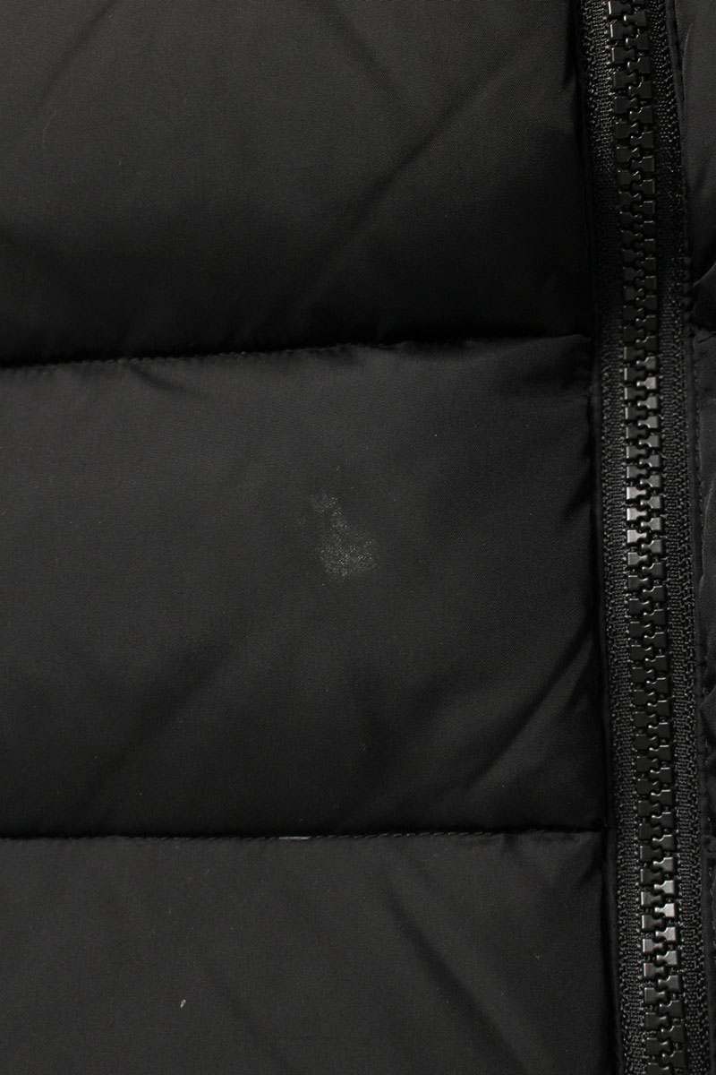 UNDERCOVER Sleeve Leather Down Jacket Black Size M