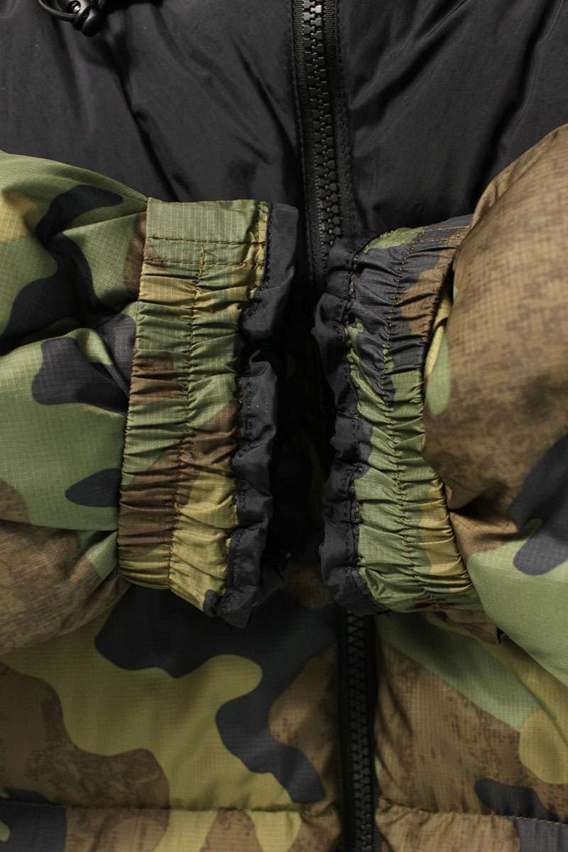 The North Face Camo Down Jacket Green Size XL