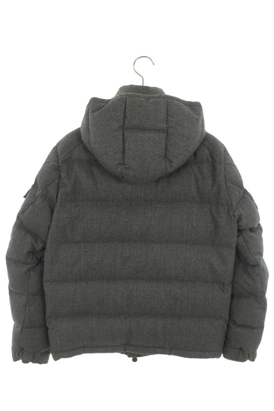 MONCLER Wool Hooded Down Jacket w/ Detachable Hood Size S