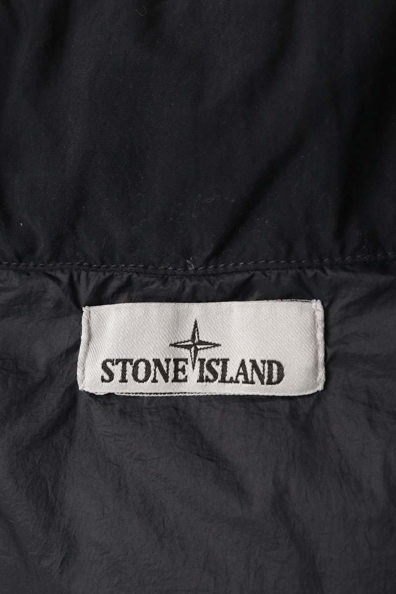 STONEISLAND A23 Logo Patch Padded Down Jkt Black Size L