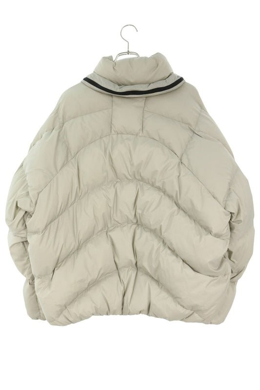 ROTOL 25AW Curvy Nylon Down Jacket Light Gray Size 3