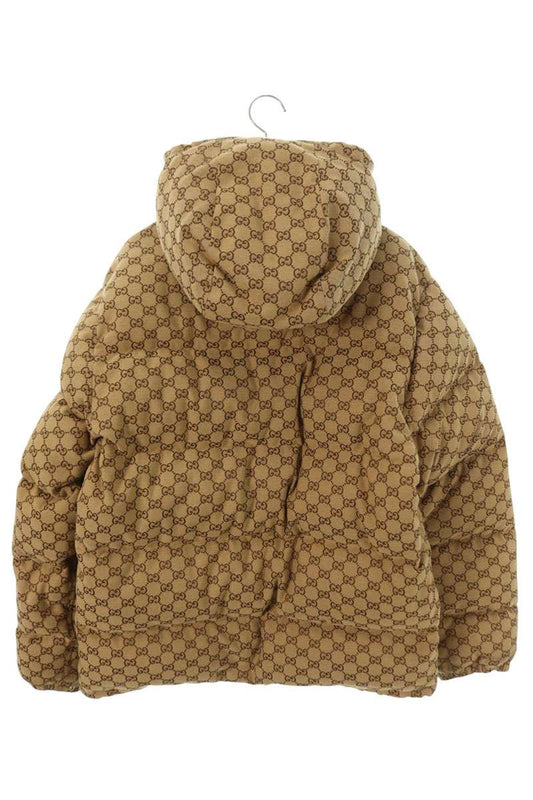 THE NORTH FACE x GUCCI x TNF GG Canvas Embroidered Logo Down Jacket Size L