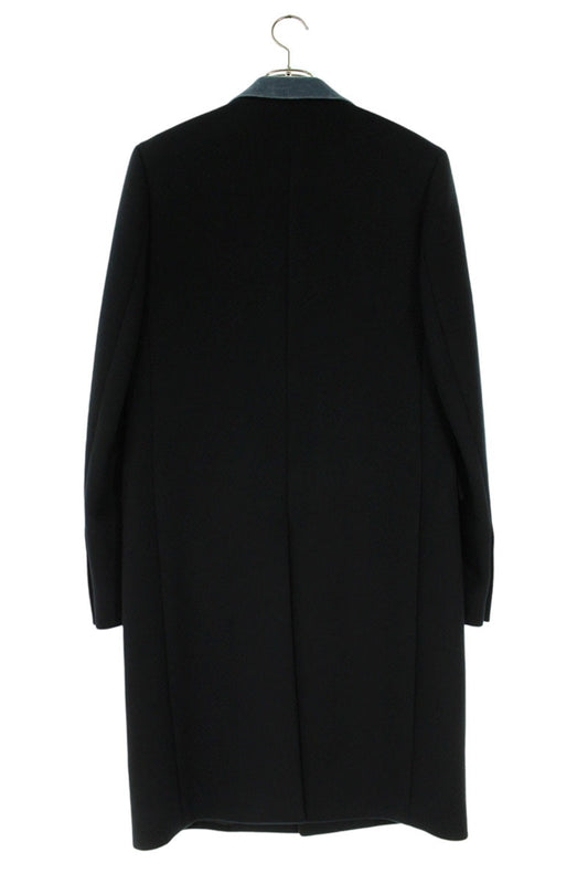 Dior Chester Coat Black x Blue Size 46