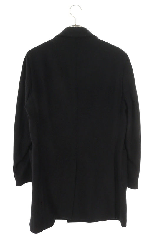 Lardini Cashmere Chester Coat Black Size 50