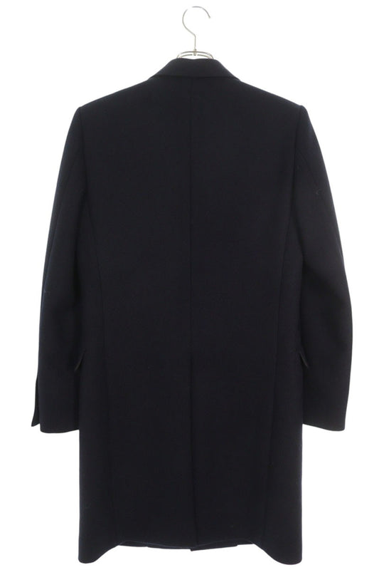 JOHNLAWRENCESULLIVAN Wool Cashmere Chester Coat Navy Size XS