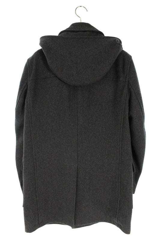 COACH Wool Blend Duffle Coat Gray Size S