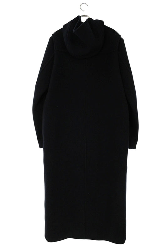 PRADA 23AW Wool Duffel Long Coat Navy Size XL