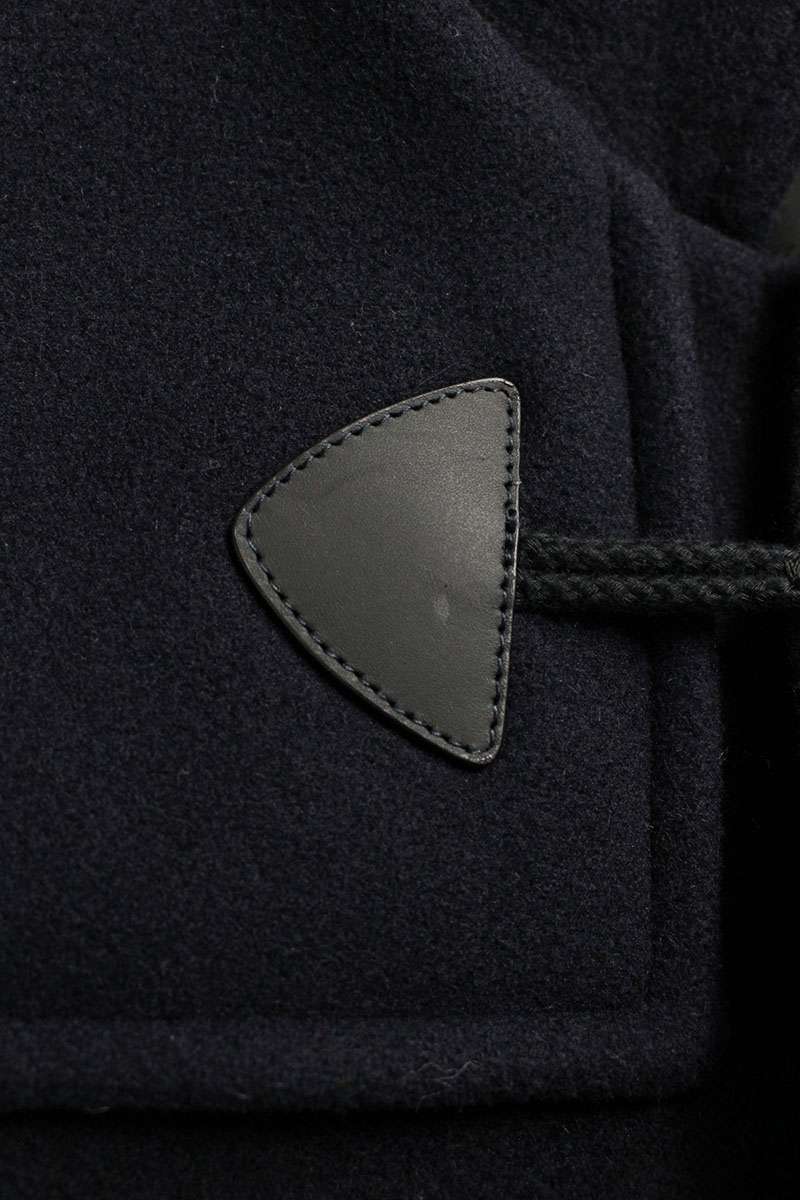 PRADA 23AW Wool Duffel Long Coat Navy Size XL