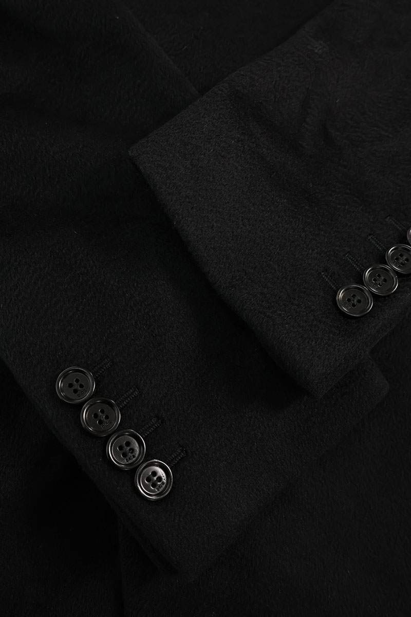 DIOR 19SS Double-Breasted Cashmere Long Coat Black M Size M