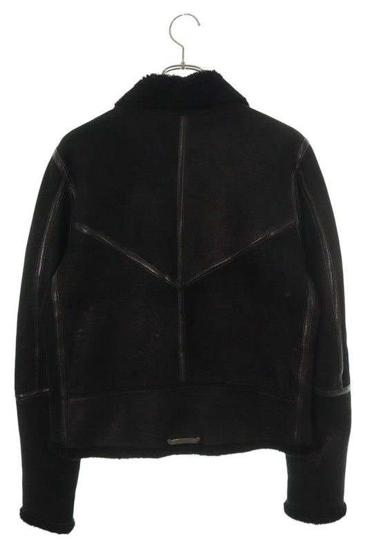 Chrome Hearts KODIAK BEAR Shearling Jacket Black Size S