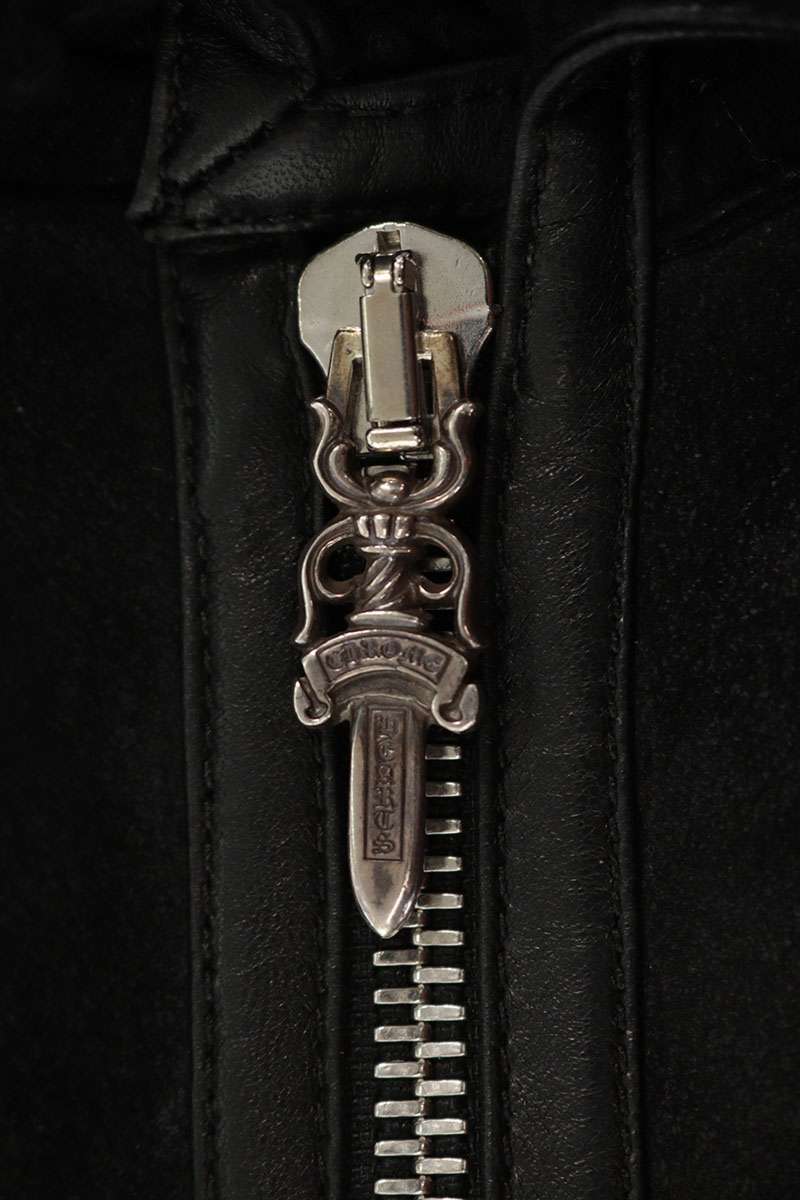 Chrome Hearts KODIAK BEAR Shearling Jacket Black Size S