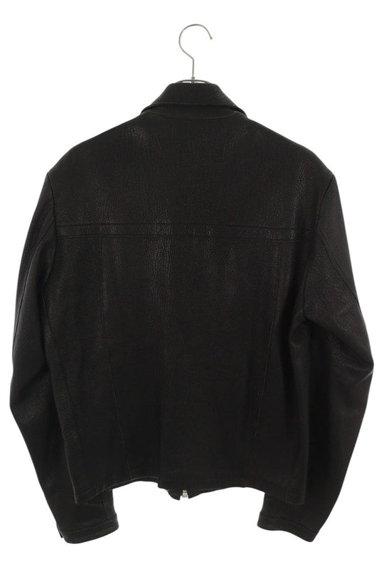 Maison Margiela 17AW Zip Up Lamb Jacket Black Size 48