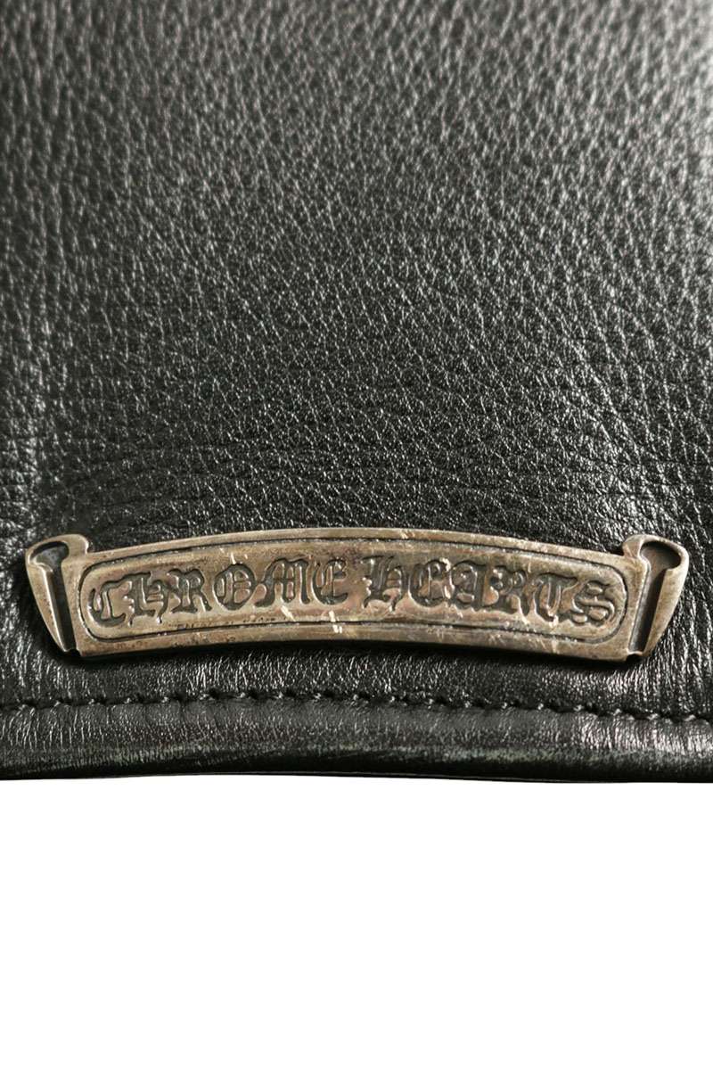 Chrome Hearts JJ Dean Dagger Zip Leather Jacket Black Size M