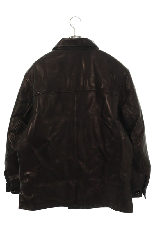 SEQUEL 25AW Horsehide Car Coat Leather Jacket Black Size S