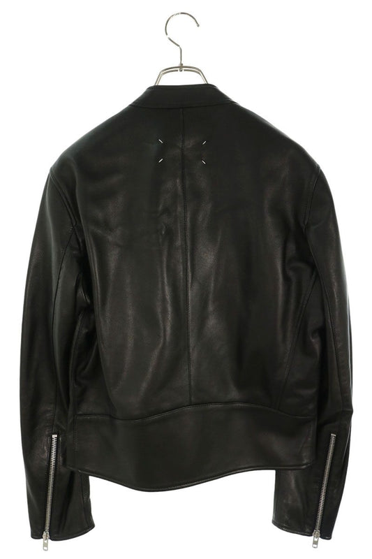 Maison Margiela 26AW "5-Zip" Leather Jacket Size 48