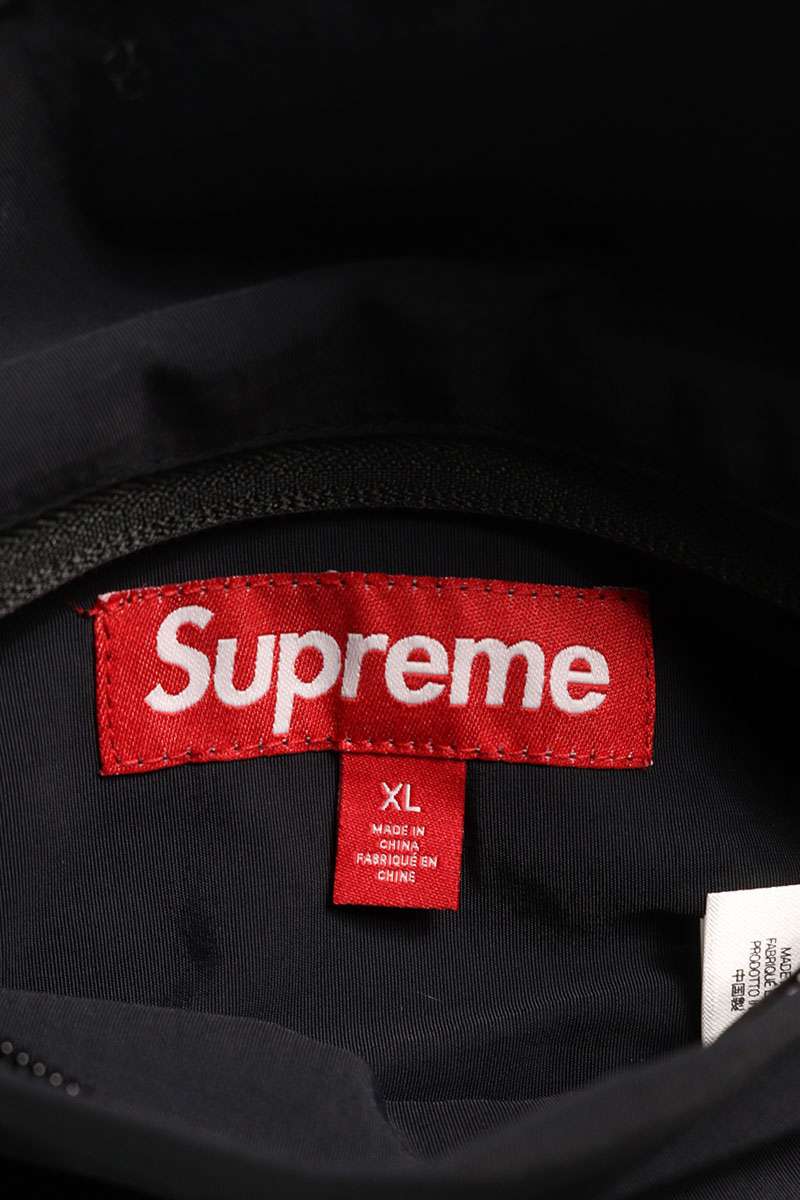 Supreme 25SS Faux Fur Reversible Hooded Track Jacket Black Size XL