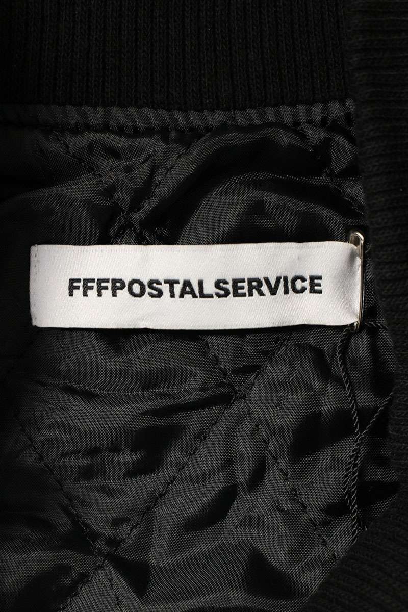 FFF POSTAL SERVICE Darted MA-1 Bomber Charcoal Size M