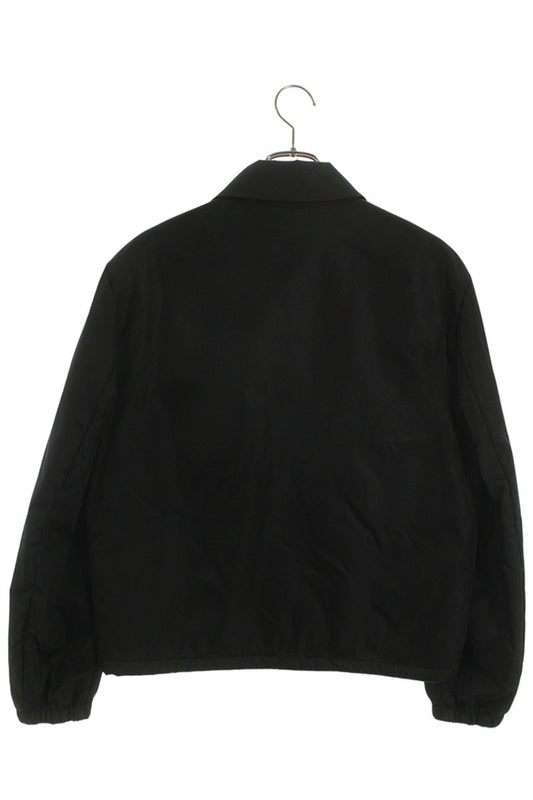 PRADA Re-Nylon Triangle Plate Blouson Black Size S