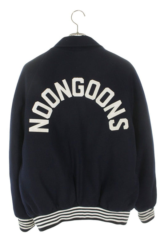 Noon Goons Back Logo Design Varsity Jacket Navy Size M