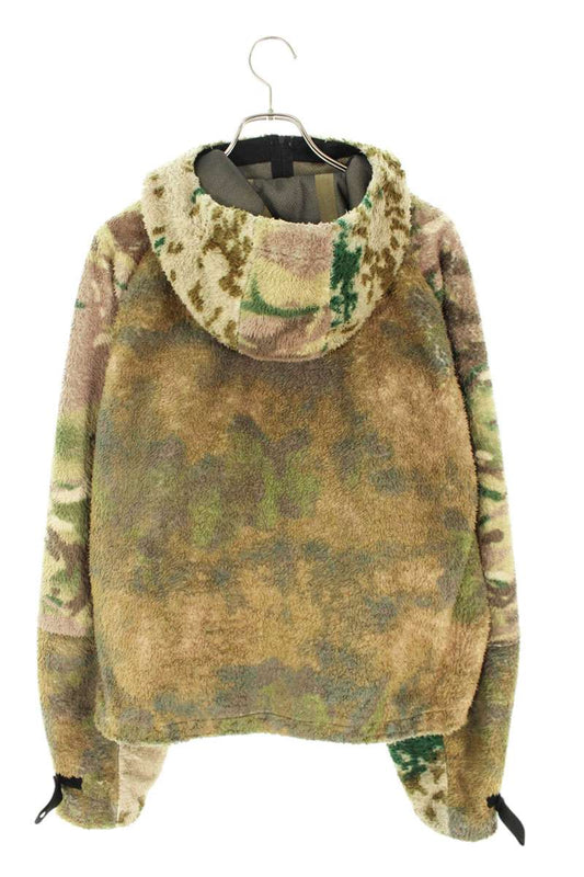 ALYX Mixed Camo Polar Fleece Anorak Olive Size M