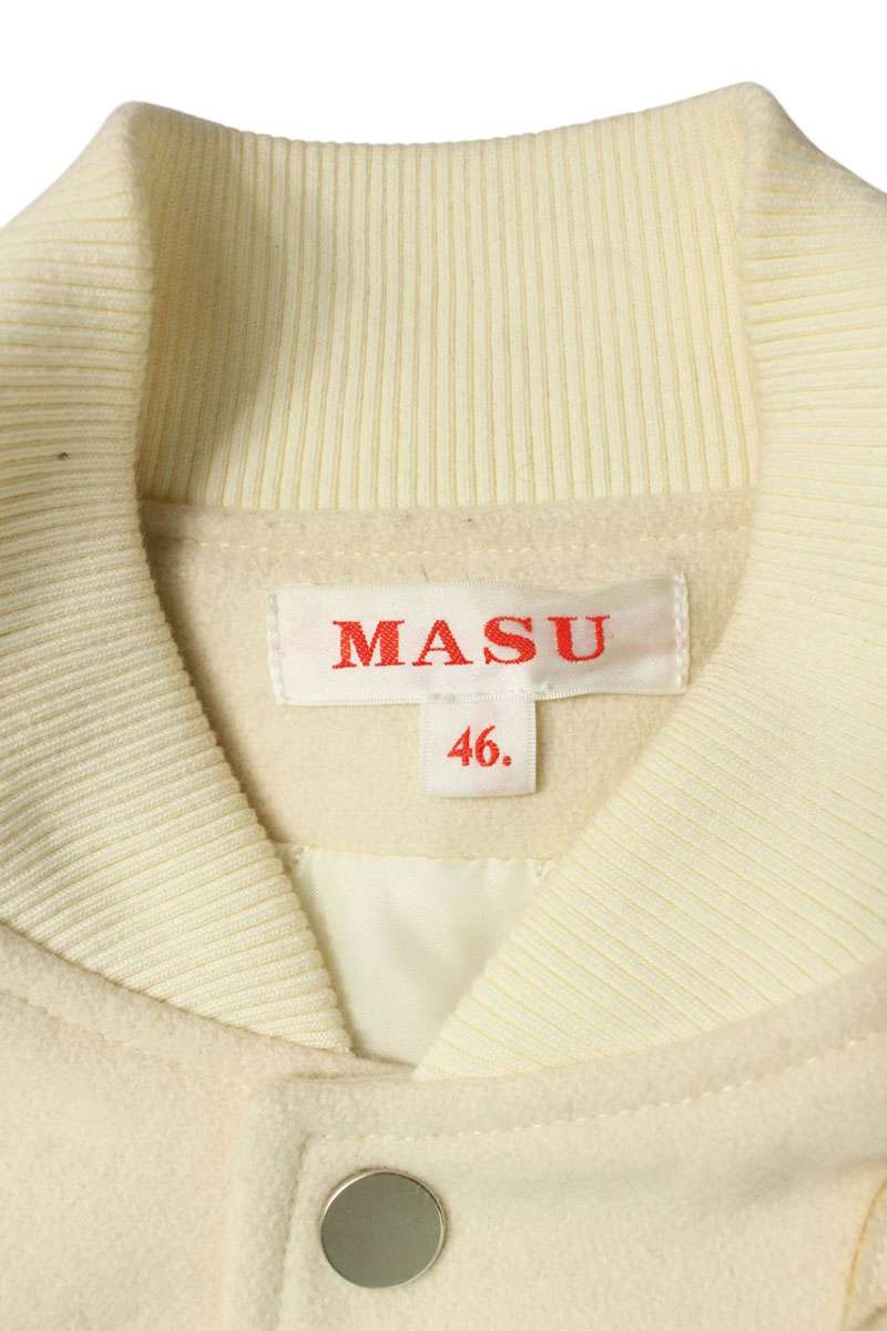 MASU Varsity Jacket White Size S
