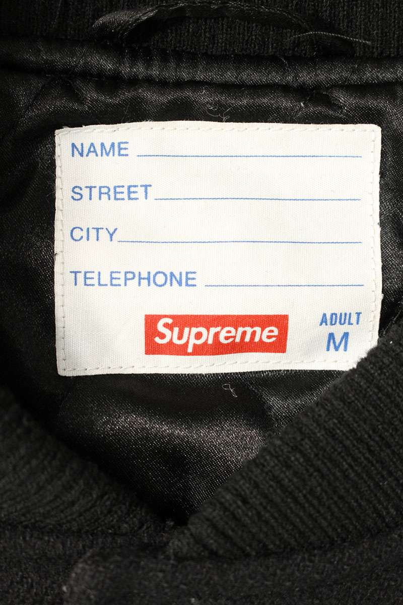 Supreme 22SS Aeon Flux Varsity Jacket Blouson Black Size M