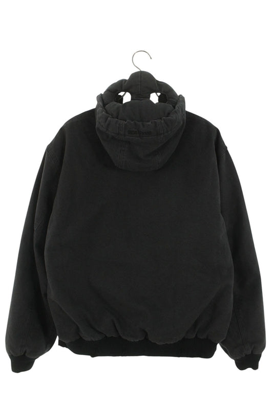 Troubled Waters Distressed Hooded Gas Mask Jacket Size S