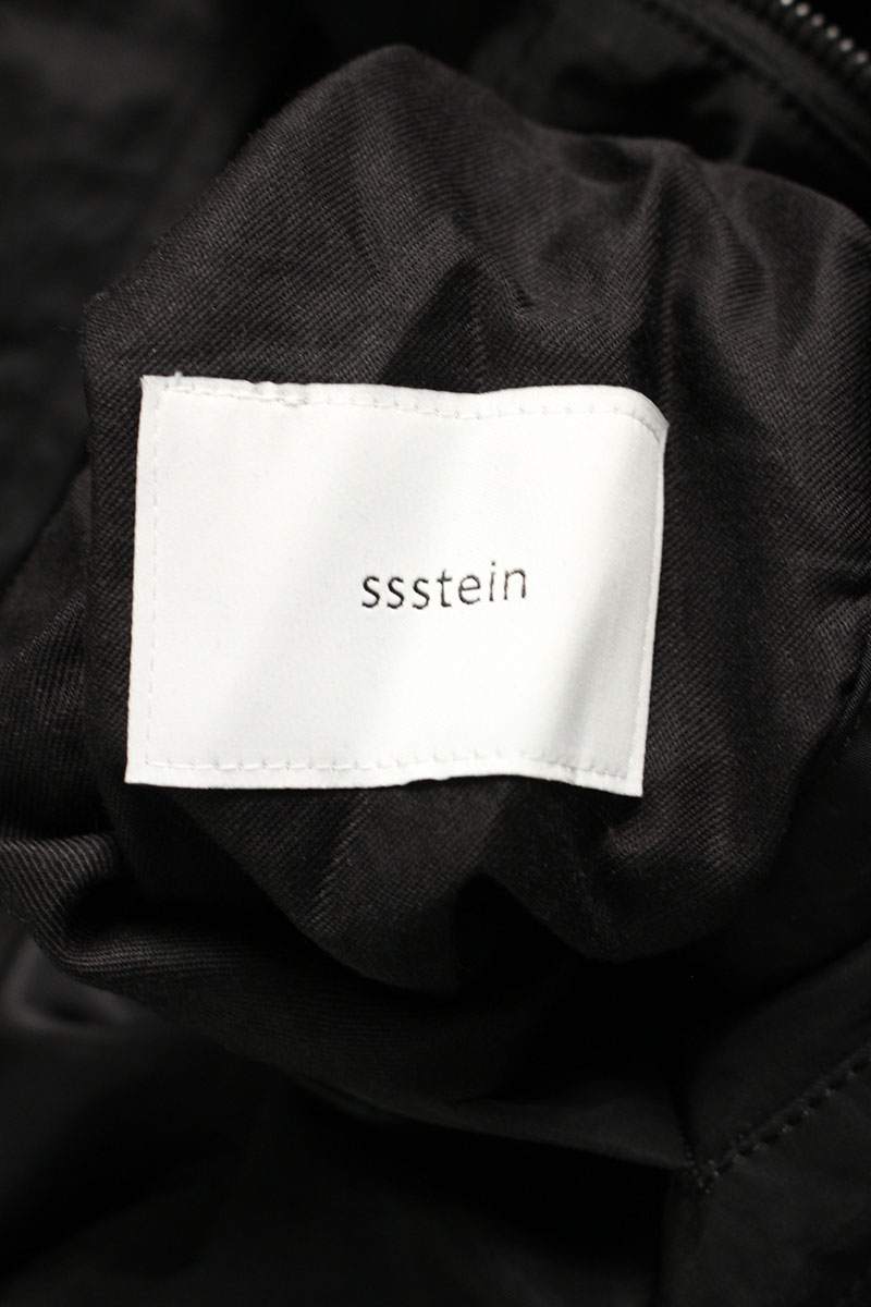 stein 26SS Nylon Oversized Flight Jacket Black Size S
