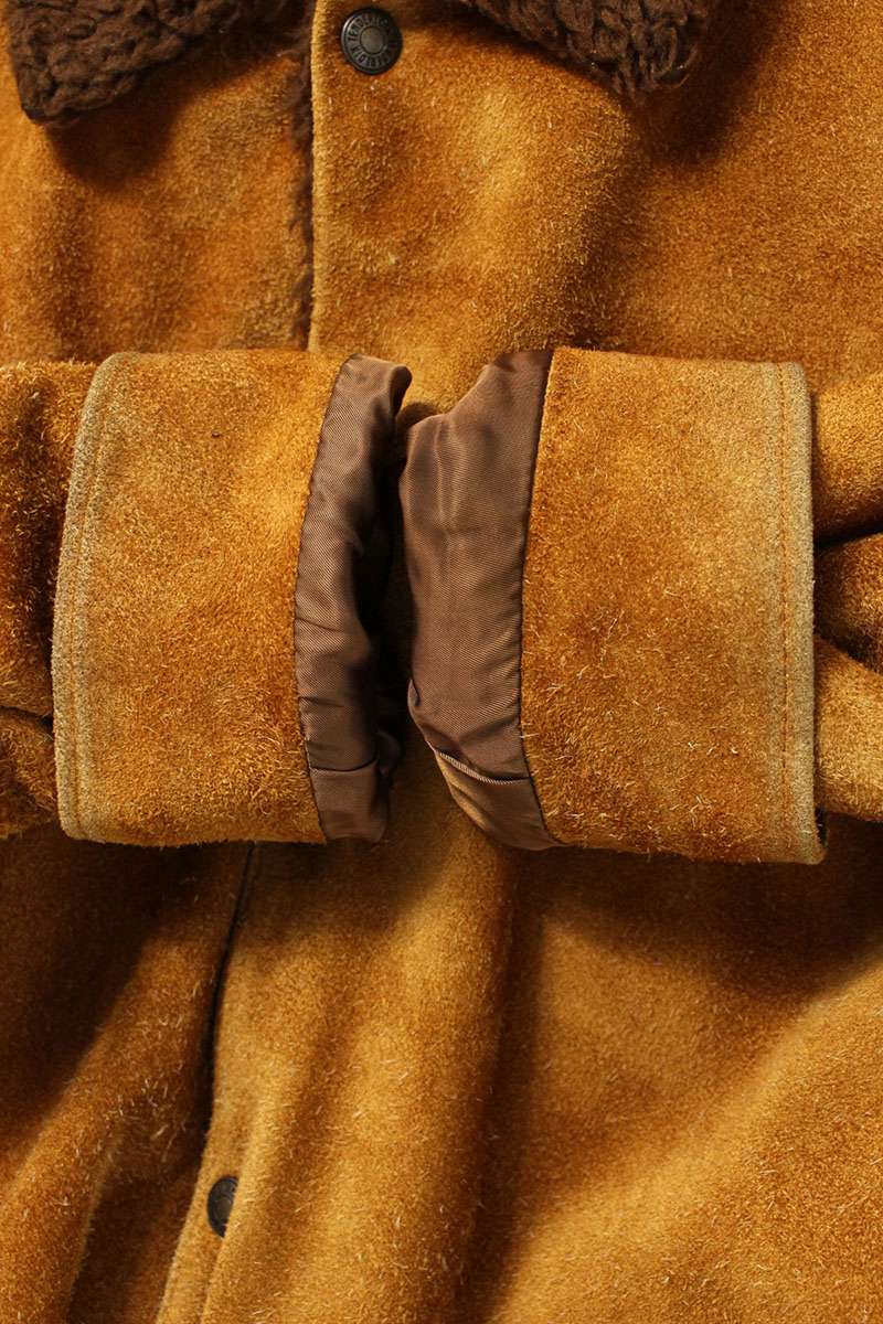 TENDERLOIN Saddle Suede Blouson Brown Size M