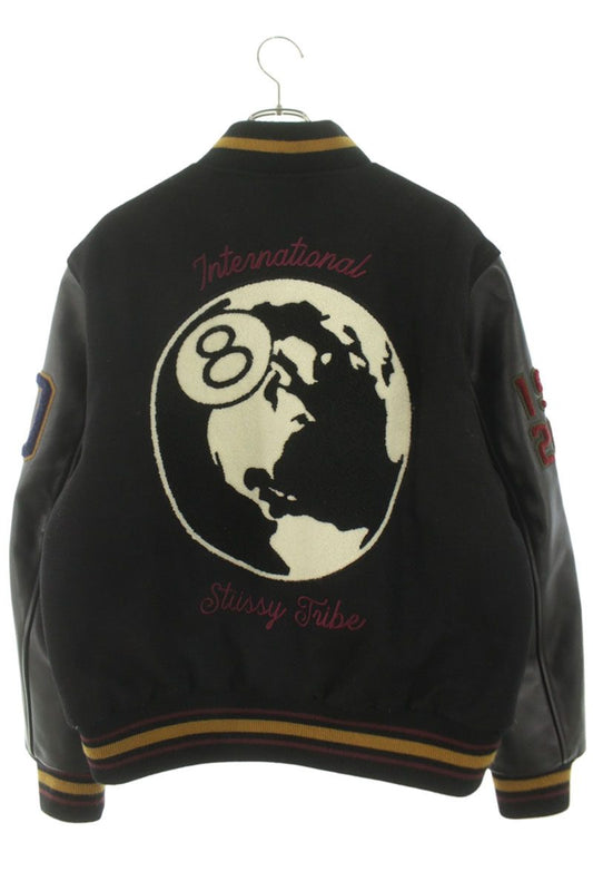 STUSSY Anniversary Varsity Blouson Black Size M